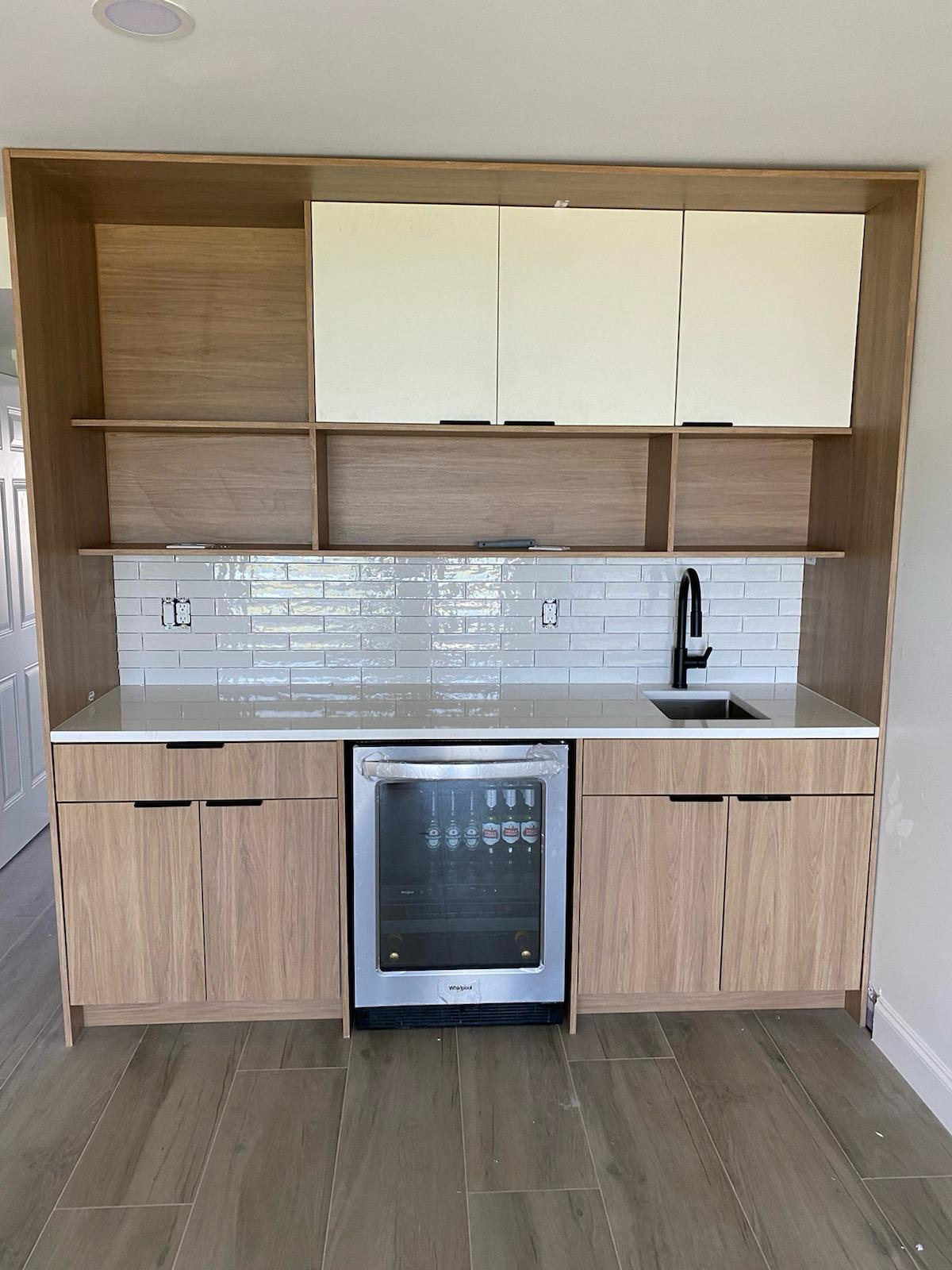 Refined interior with neutral finishes