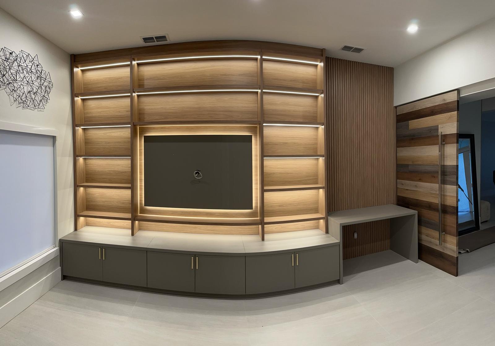 Refined interior with neutral finishes
