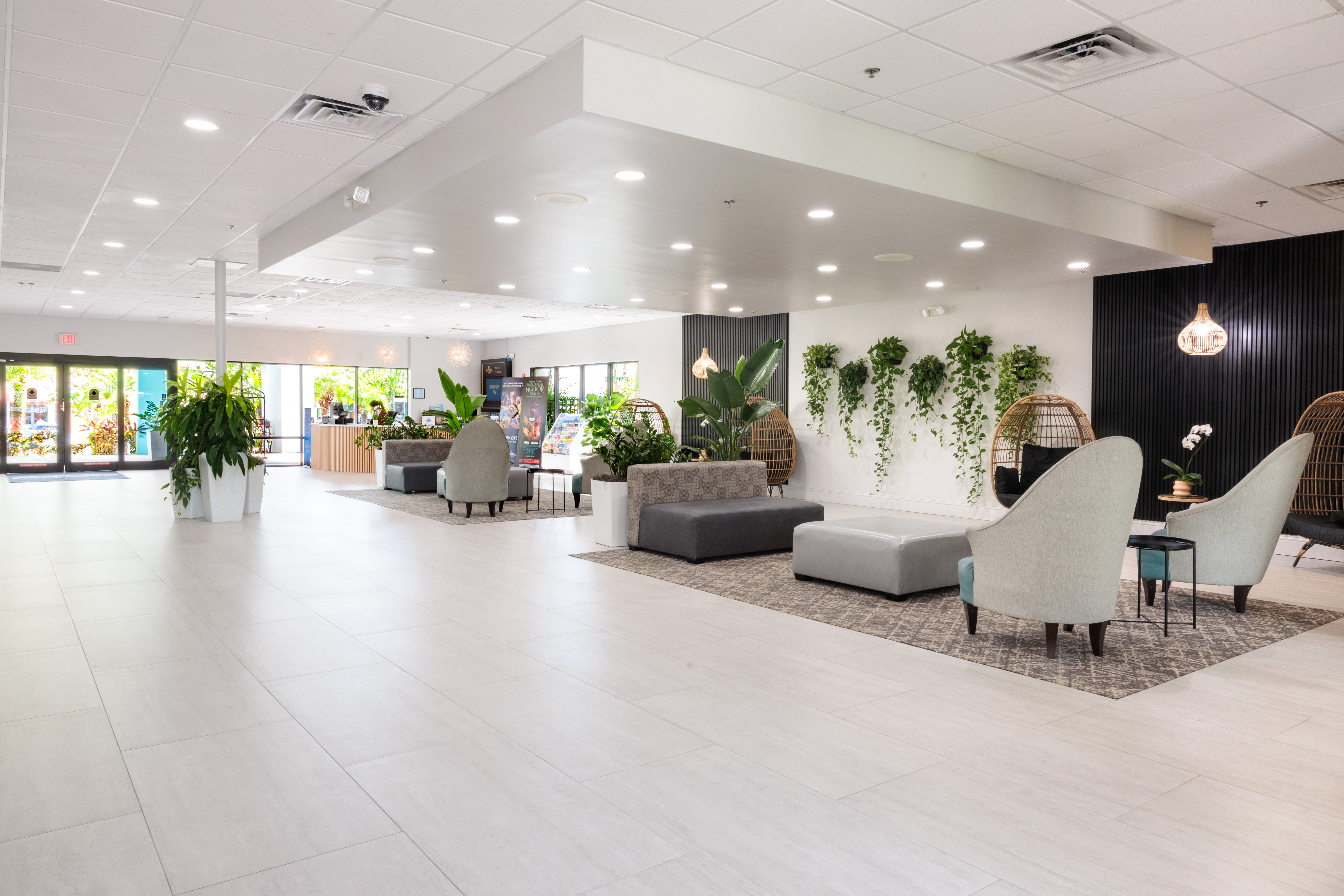 A hotel suite, finished to last.