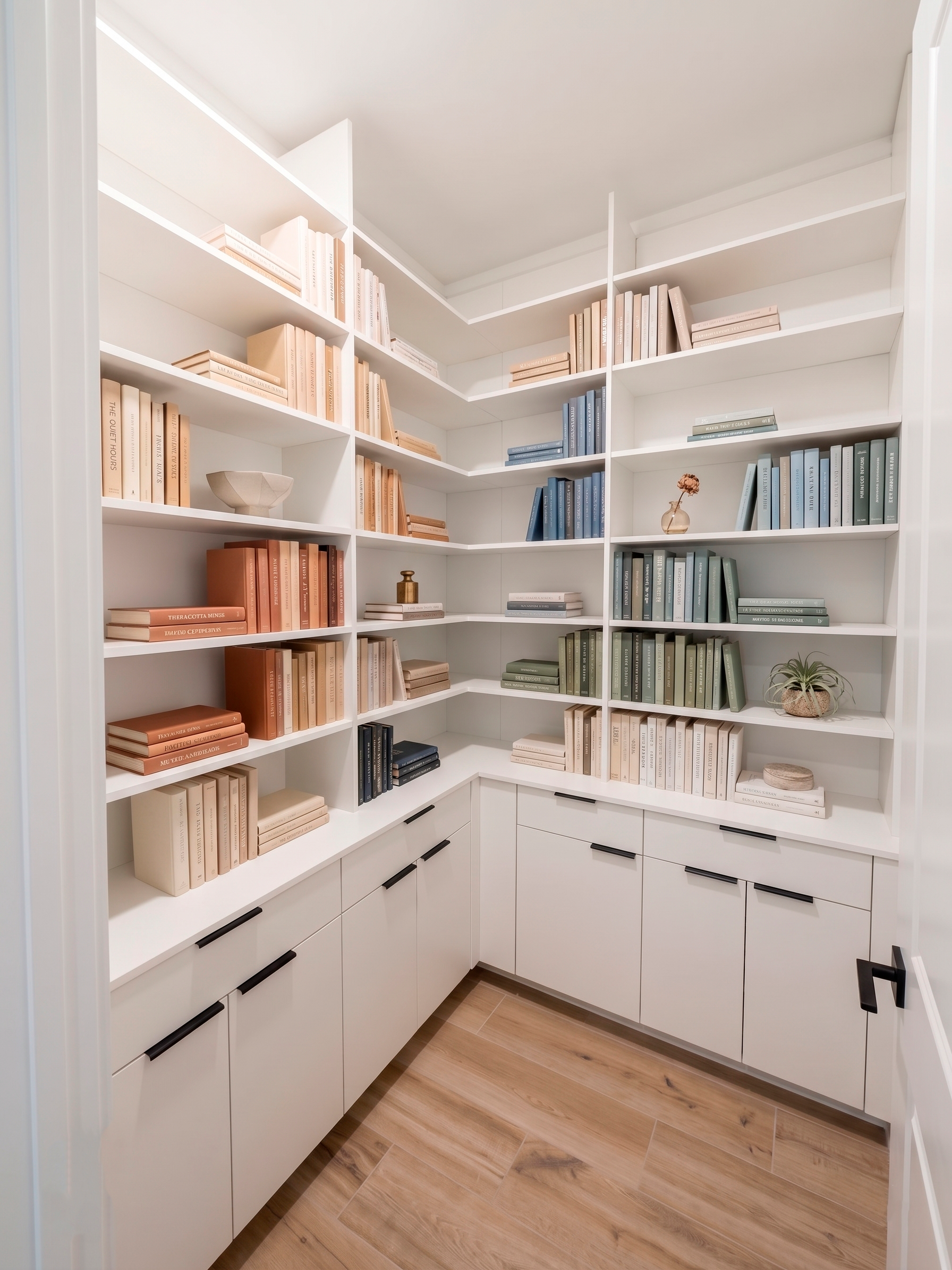 Refined interior with neutral finishes
